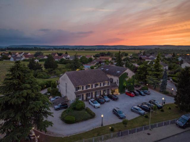 Hotel Parc Adelie - Logis Hotels Montagny-les-Beaune Екстер'єр фото